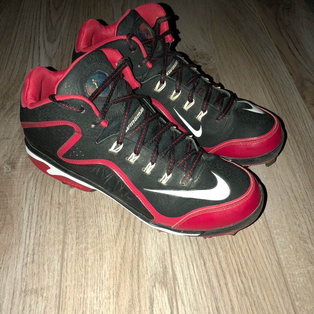 👟 Nike ⚾️ Swingman Baseball Cleats Sz 9 Excellent